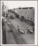 Loading dock. Cotton compress, Houston, Texas