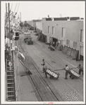 Loading dock. Cotton compress, Houston, Texas
