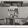 Display of National Youth Administration at Gonzales County Fair, Gonzales, Texas