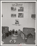 Exhibit of the 4-H Club at the Gonzales County Fair. Gonzales, Texas