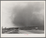 Dust storm over Lubbock, Texas