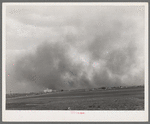 Dust storm approaching Lubbock, Texas