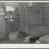 Interior of bunkhouse on SMS Ranch near Spur, Texas