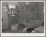 Interior of bunkhouse on SMS Ranch near Spur, Texas