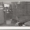 Interior of bunkhouse on SMS Ranch near Spur, Texas