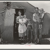Day laborer and his family who live in the Arkansas River bottoms near Webbers Falls, Oklahoma. This entire family was taking anti-rabic serum after drinking milk from a cow which had rabies
