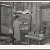 Kitchen of tenant farmer near Warner, Oklahoma