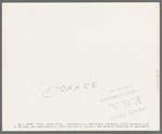 Landscape in Oklahoma showing man plowing in cotton field in background and profile of soil showing easily erodable structure in foreground. Near Warner, Okla