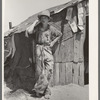 Son of day laborer living in Arkansas River bottom at Webbers Falls, Oklahoma. Muskogee County