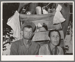 Migrant man and wife living near Muskogee. Muskogee County, Oklahoma
