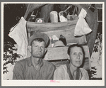 Migrant man and wife living near Muskogee. Muskogee County, Oklahoma