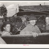 Group of agricultural day laborers in the Arkansas River bottoms near Vian. Oklahoma, Sequoyah County