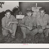 Migrants from Florida, who are working in the truck fields of Wagner County, Oklahoma