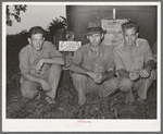 Migrants from Florida, who are working in the truck fields of Wagner County, Oklahoma