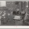 Kitchen in home of Negro agricultural day laborer living in Wagoner County, Oklahoma