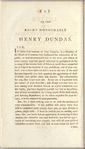 A letter to the Right Hon. Henry Dundas