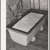 Dough rising at bakery. San Angelo, Texas