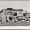 Chicken house of Pomp Hall, Negro tenant farmer. Creek County, Oklahoma. See general caption number 23