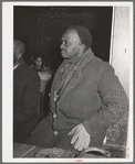 Negro farmer at soil conservation meeting at Vernon, Oklahoma