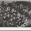 Jaycee members and their wives listening to the program which followed supper. Eufaula, Oklahoma. See general caption number 25