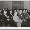 Farmers who are leaders in their communities at meeting to discuss AAA (Agricultural Adjustment Administration) program. Eufaula, Oklahoma
