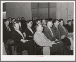 Farmers who are leaders in their communities at meeting to discuss AAA (Agricultural Adjustment Administration) program. Eufaula, Oklahoma