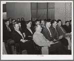 Farmers who are leaders in their communities at meeting to discuss AAA (Agricultural Adjustment Administration) program. Eufaula, Oklahoma