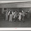 Dancing a Paul Jones at Jaycee buffet supper and party in Eufaula, Oklahoma. See general caption number 25