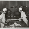 Making rolls at bakery. San Angelo, Texas