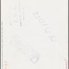 Applying identification stickers to cattle. Auction sale, San Angelo, Texas
