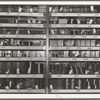 Farm equipment parts in stock at agricultural machine warehouse. Oklahoma City, Oklahoma