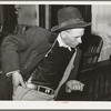 Member of UCAPAWA (United Cannery, Agricultural, Packing, and Allied Workers of America) at meeting in Bristow, Oklahoma