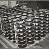 Parts for disk harrows. Farm equipment warehouse, Oklahoma City, Oklahoma