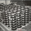 Parts for disk harrows. Farm equipment warehouse, Oklahoma City, Oklahoma
