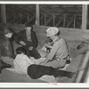Boys in a crap game while at the San Angelo Fat Stock Show, San Angelo, Texas
