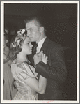 Young couple dancing at the Junior Chamber of Commerce dance during the San Angelo Fat Stock Show. San Angelo, Texas