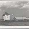 Cotton seed warehouse and gin in San Patricio County, Texas