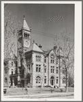 Courthouse, Cuero, Texas. This is the principle shipping point for turkeys in Texas and the annual turkey run in the fall has received national publicity