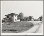 Farmstead in San Patricio County, Texas. This is one of the main cotton counties of Texas