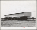 Multi-family unit designed for permanent agricultural workers at the migratory labor camp. Sinton, Texas