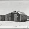 Cot house in the oil town of Hobbs, New Mexico. Hobbs is now experiencing a boom and the cot houses are necessary for the swarms of workers who come in. This is typical of all oil boom towns