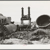 Wreckage of cotton gin and compress, Big Spring, Texas. They were destroyed by fire