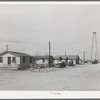 Houses of oil field workers in Hobbs, New Mexico