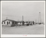 Houses of oil field workers in Hobbs, New Mexico
