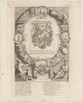 Tytel-print der Actie-Kraam of Voor-hof van Quinquenpoix