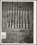 Rack of guns in Navajo Lodge, Datil, New Mexico