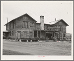 Navajo Lodge, Datil, New Mexico. This was an old ranch house in the mountains. About thirty years ago the rancher who owned it had it dismantled and moved it piece by piece and rebuilt it at its present location