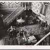 Interior of living room of Navajo Lodge. Datil, New Mexico