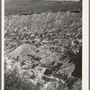 Eroded canyon along the Apache Trail in Gila County, Arizona