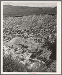 Eroded canyon along the Apache Trail in Gila County, Arizona